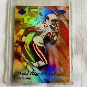 DAVID BOSTON * RB Edge Masters Sports Card. Mint condition